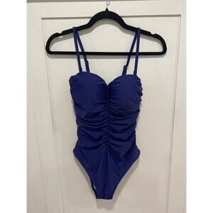 Cupshe NWT One Piece Bathing Suit in Blue - Size S